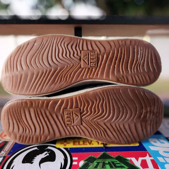 Reef Boat Loafer Slip-On Tie Cushion Shoes 2 pairs M11- DARK BLUE + GRAY - Picture 7 of 10